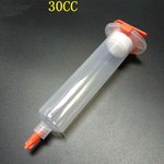 Дозирующий пластмассовый шприц для мгновенного дозирования клея 30мл ( заглушка ...