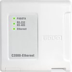 C-2000 is an Ethernet converter of the RS-232/RS-485 interface to Ethernet.