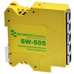 SW-505, Switch Ethernet; неуправляемый; Кол-во портов: 5; 5?30ВDC; DIN