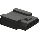 SMS4R1, SMS Female Connector Housing, 4 Way, 1 Row