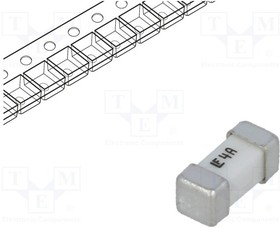0453004.MR, Fuse Chip Very Fast Acting 4A 125V SMD Solder Pad 2410 Ceramic T/R CE/CSA/PSE/UL