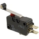 D3V-16G6-1C25-K, Switch Snap Action N.O./N.C. SPDT Hinge Roller Lever Quick ...