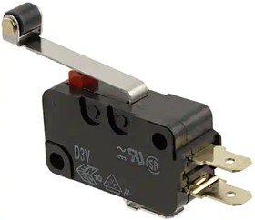 D3V-11G6-1C25-K, Basic / Snap Action Switches ROLLER LEVER 11A