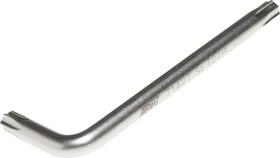 Фото 1/2 Ключ TORX Г-образный с отверстием T27H JTC /1/10