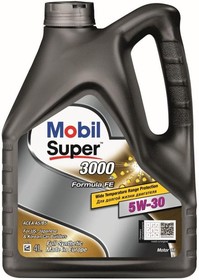 Масло моторное MOBIL Super 3000 X1 Formula FE 5W-30 синтетическое 4 л 151527 | купить в розницу и оптом