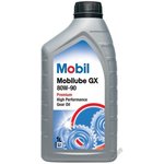 152660, Масло трансмиссионное 80W90 мин. GL-4 Mobilube GX передн. привод (1л) (Mobil)