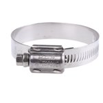 HTM70P, Stainless Steel Slotted Hex Worm Drive, 16mm Band Width, 50 → 70mm ID