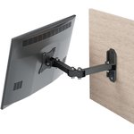 Кронштейн РЭМО_СНМ для 1 монитора &#039;К-511&#039; настен наклонно-поворотный черный