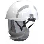 TC403B, ARC FLASH class 2 White Electrician Helmet with Chin Strap, Adjustable
