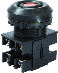 ВК30-10-22110-54 У2, красный, 2з+2р, цилиндр, IP54, 10А. 660В, выключатель кнопочный (ЭТ)