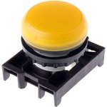 78635859 M22-L-Y+M22-A, Yellow Pilot Light Head, 22.5mm Cutout RMQ Titan M22 Series