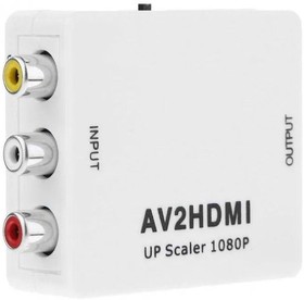 Фото 1/2 Адаптер аудио-видео PREMIER 5-985, 3хRCA (f) - HDMI (f) , ver 1.4, черный