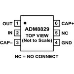 ADM8829ARTZ-REEL7, Инвертер напряжения на переключаемых конденсаторах
