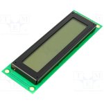 DEM 20231 SYH-PY-CYR22, Backlit Dot Matrix LCD Display 5.55 mm 2 x 20