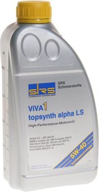7945, Масло моторное VIVA 1 TOPSYNTH alpha LS 5W40 синт.1л SRS