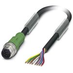 1415716, Sensor Cables / Actuator Cables SAC-8P-M12MS/1 5-PVC