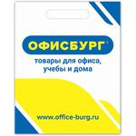 Пакет презентационно- упаковочный ОФИСБУРГ, 40х50 см, усиленная ручка, 503225