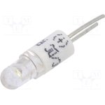 1501535W3, Индикат.лампа: LED; BI-PIN; белый; пластик; 24ВAC; 24ВDC; -20-60°C