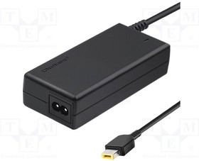 50098, Power supply: switched-mode; 20VDC; 2.5A; Out: Slim tip+pin; 45W