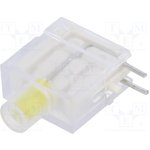 DBKD11, LED; in housing; yellow; 3.9mm; No.of diodes: 1