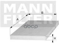 Фото 1/10 MANN фильтр салона CU 21 008