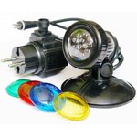 Подсветка подводная\надводная со светодиодами + 4 цветных фильтра (12 В/1,6Вт) ...