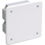 IEK Коробка КМ41021 распаячная 92х92x45мм для полых стен (с саморезами, метал ...