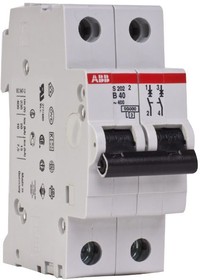 ABB Выключатель автоматический 2-полюсной S202M C6UC