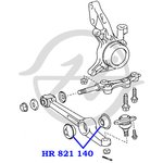 HR821140, Сайлентблок рычага подвески