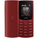 Сотовый телефон Nokia 105 (TA-1557 )DS EAC, красный