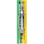 SCR-UT-10-pe, Screw terminal block 10 UT ground