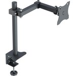 Кронштейн РЭМО_СНМ для 1 монитора &#039;К-501&#039; настол наклонно-поворотный черный