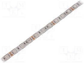 HH-S60F010-5050-12 BLUE WHITE PCB IP65, Лента LED, голубой, LED/м 60, SMD, 12В, 5050, W 10мм, L 1м, IP65