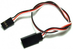 3 pin male-female jumper wire - 300mm, 3-х проводной соединительный провод (M-F), удлинитель для сервоприводов и сенсоров