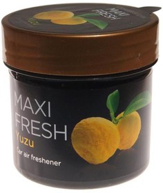 Фото 1/2 Ароматизатор на панель приборов гелевый (yuzu) 100г MAXI FRESH