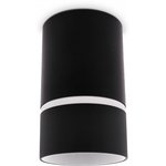 Ambrella Накладной точечный светильник с акрилом TN3412 SBK черный песок GU5.3 ...