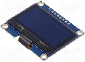 REA012864AEYAP3N00000, Display: OLED; graphical; 1.54"; 128x64; Dim: 42.4x38x5.36mm; PIN: 7