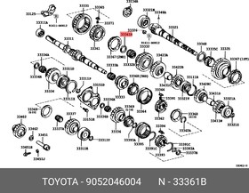 9052046004, (TOYOTA-9052046004) Тяга рулевая