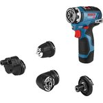 Дрель-шуруповерт Bosch GSR 12V-35 FC, Аккумуляторная, 12В, Без АКБ, Кейс