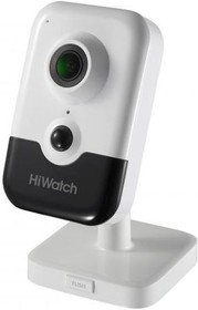Фото 1/10 Видеокамера IP Hikvision HiWatch DS-I214(B) 2-2мм цветная корп.:белый/черный