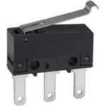 SS-3GL13PT, Basic / Snap Action Switches 3A Sim. Roller Lever #110 QC terminals