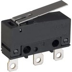 SS-3GLP, Basic / Snap Action Switches 3A Hinge Lever Solder terminals