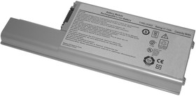 Фото 1/2 Аккумуляторная батарея для ноутбука Dell Latitude D820 56Wh серебристая