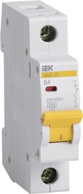 Photo 1/7 MVA20-1-004- B, Automatic modular switch 1p B 4A 4.5kA BA47-29 IEC
