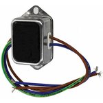 FN2010-1-07, FN2010 1A 250 V ac/dc 0 400Hz, Chassis Mount EMI Filter, Wire Lead ...