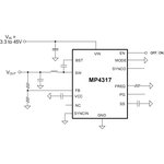 MP4317GRE-P, Switching Voltage Regulators 45V, 7A, Low Iq Synchronous ...