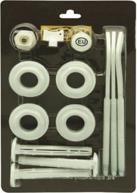 Комплект для монтажа радиатора с 3-мя кронштейнами 3/4" EU.ST6134040 34_k