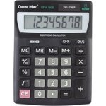 Настольный калькулятор Ofm-1807 компактный, 140x105 мм, 8 разрядов ...