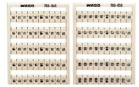 Фото 1/2 794-674, Маркировочные бирки U, V, W, N, PE, U, V, W, N, PE (10x), вертик.