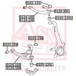 0105-120L, Пыльник опоры шаровой нижнего рычага